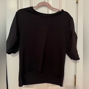 Athleta Harlow Hybrid Tee Size Small